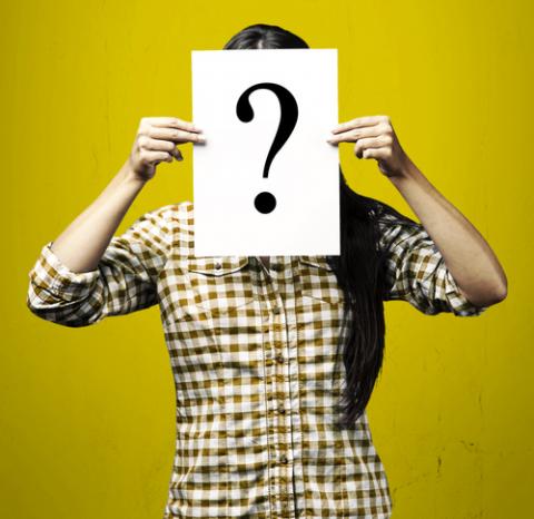 Photo of a woman with question mark sign, Aaron Amat / Shutterstock.com Photo of a woman with question mark sign, Aaron Amat / Shutterstock.com