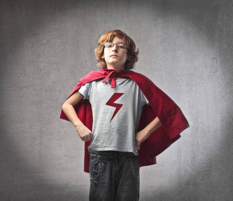 Child in superhero suit, olly / Shutterstock.com Child in superhero suit, olly / Shutterstock.com