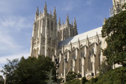 (Image of the Washington National Cathedral by Mesut Dogan/Shutterstock.) (Image of the Washington National Cathedral by Mesut Dogan/Shutterstock.)