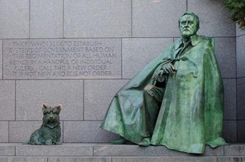 FDR Memorial, Washington, D.C. Photo by Orhan Cam/Shutterstock.