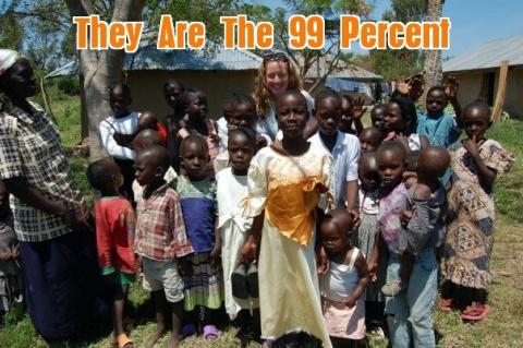 Children in the Kenyan village of Asembo Bay are the 99 percent! Children in the Kenyan village of Asembo Bay are the 99 percent!
