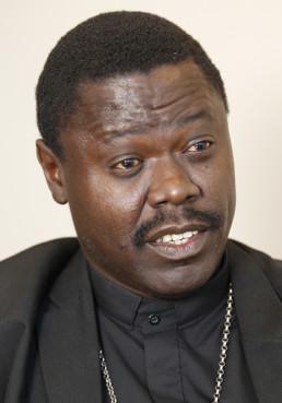 Bishop Nestor-Desire Nongo Aziagbia of Bossangoa, Central African Republic. Photo: Bob Roller, via Catholic News Service / RNS