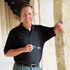 Megachurch pastor Max Lucado at his San Antonio church. Photo via Thomas Nelson/RNS.