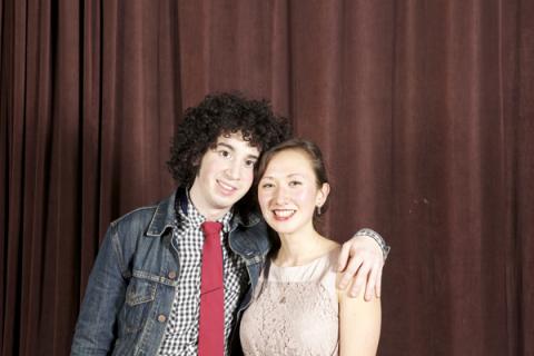 Glenn Haider and Judilee King during a gala in Columbus, Ohio, in December 2013. Photo courtesy of Judilee King/ via RNS