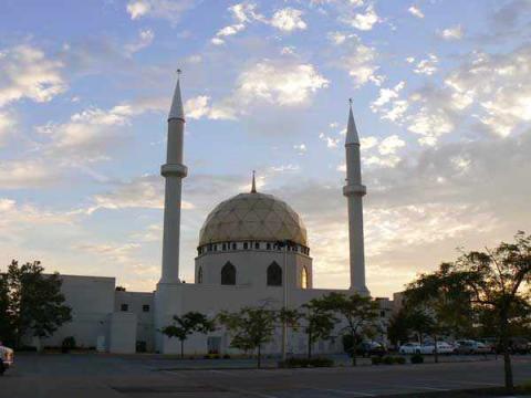 The Toledo-area mosque damaged by fire on Sept. 30, 2012. Photo courtesy David Yonke.