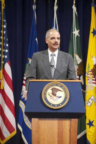Attorney General Eric Holder, RNS photo courtesy Lonnie Tague for the Department of Justice RNS photo courtesy Lonnie Tague for the Department of Justice