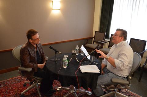 Bono exchanged Bible references in a recent radio interview. Photo courtesy RNS/Focus on the Family. Photo courtesy RNS/Focus on the Family.