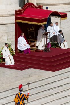 Pope Francis at the Vatican in March. RNS photo by Andrea Sabbadini.