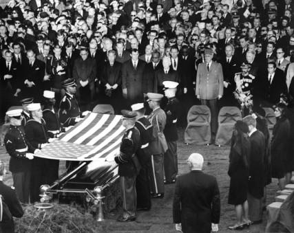 Photo by Abbie Rowe, National Parks Service, courtesy of John F. Kennedy Presidential Library and Museum, Boston.