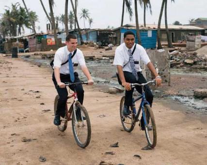 Mormon missionaries can be seen on the streets of hundreds of major cities in the world. Via RNS.