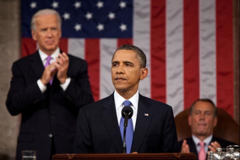 President Obama speaks to Congress. Photo courtesy RNS/White House. Photo courtesy RNS/White House.