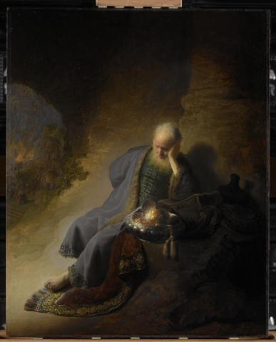 Rembrandt’s “Jeremiah” painting. Photo courtesy RNS/Rijksmuseum. Photo courtesy RNS/Rijksmuseum.