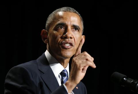 Obama speaks at the National Prayer Breakfast in Washington Feb. 15. Photo courtesy of REUTERS / Kevin Lamarque / RNS Photo courtesy of REUTERS / Kevin Lamarque / RNS