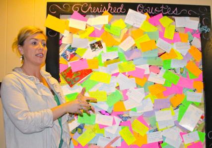 Polly Wright leads “We Are Cherished,” a Texas-based nonprofit. Religion News Service photo by Bobby Ross Jr.