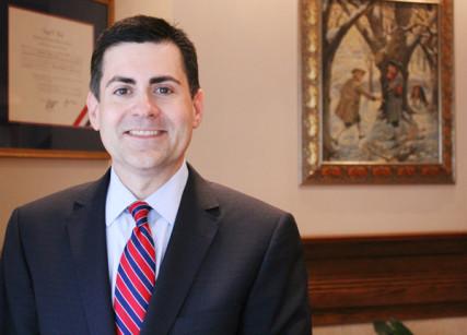 Russell Moore at the Washington offices of the Ethics & Religious Liberty Commission. RNS photo by Adelle M. Banks
