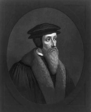 The 16th century Protestant Reformer John Calvin is perhaps best known as the godfather of Reformed churches. Religion News Service photo courtesy Library of Congress.