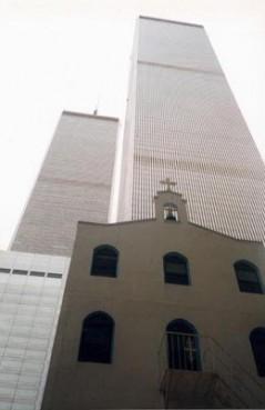 The church as it stood before it was destroyed in the 9/11 attacks. RNS photo courtesy of Nicholas Greek Orthodox Church RNS photo courtesy of Nicholas Greek Orthodox Church