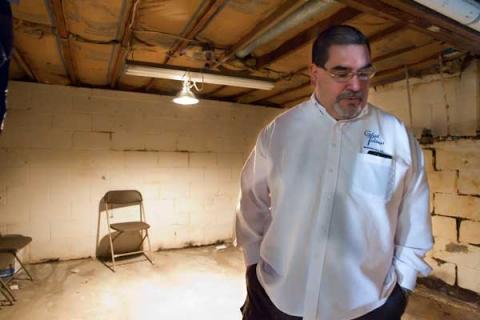 John Lanza, pastor at Glad Tidings Assembly of God Church. RNS photo by JOE HERMITT, The Patriot-News RNS photo by JOE HERMITT, The Patriot-News