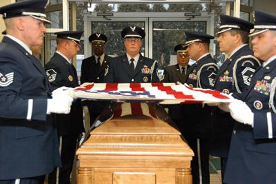 Raymond A. Gress, buried in Michigan. Religion News Service photo courtesy Mandy DeVries via the Grand Rapids Press Religion News Service photo courtesy Mandy DeVries via the Grand Rapids Press