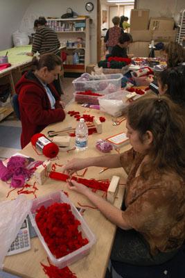 Workers at Southwest Creations Collaborative in Albuquerque, N.M. Photo courtesy RNS. Photo courtesy RNS.