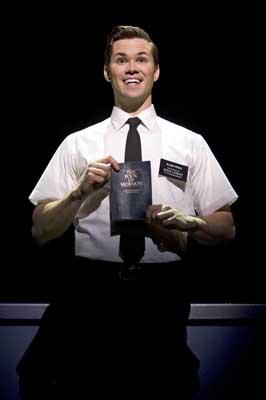 The satirical “Book of Mormon” has prompted ads for the real thing. Photo courtesy Religion News Service.