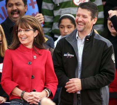 Sarah Palin, campaigning in 2008. Photo courtesy Religion News Service.