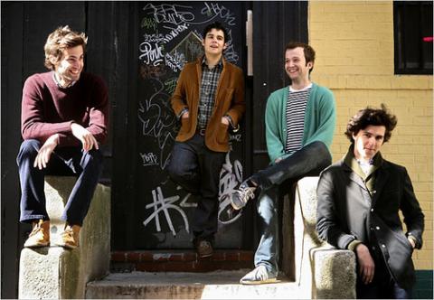 Vampire Weekend wrestle with issues of mortality, doubt, and faith. Photo courtesy the Alternative Distribution Alliance Photo courtesy the Alternative Distribution Alliance