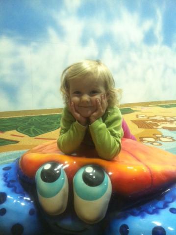 Zoe Piatt, at age 2.