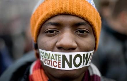 Climate Justice Now! supporter