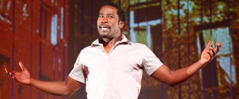 Daniel Beaty in "Through the Night"