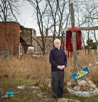 Monsignor Michael Doyle of Sacred Heart Church in Camden, N.J.