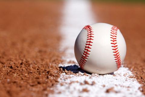 Baseball on the infield chalk, David Lee / Shutterstock.com