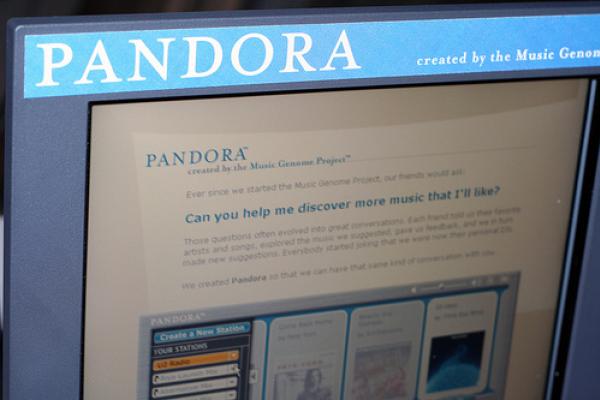 list of current pandora radio ads