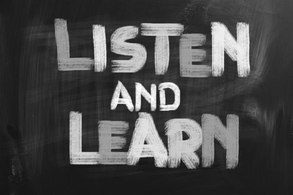 Image result for listen & learn