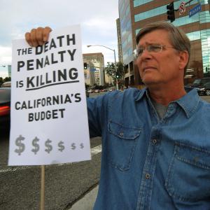 Anti-death penalty campaigner Alan Toy. MARK RALSTON/AFP/Getty Images