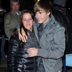 Justin Bieber and his mom, Pattie Mallette, in NYC last year. (Getty Images)