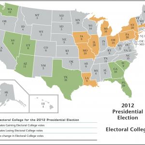 2012 Electoral College Map, Globe Turner, LLC / Getty Images