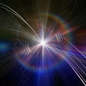 Artist concept of elusive Higgs-Boson. Image by Crady von Pawlak/Getty Images.