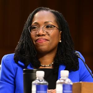 Judge Ketanji Brown Jackson testifies before the Senate Judiciary Committee