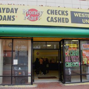 Payday Loans vendor, photo by Steve Rhodes / Flickr.com.