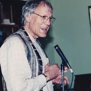 Walter Wink preaching, from the Fellowship of Reconciliation archives.
