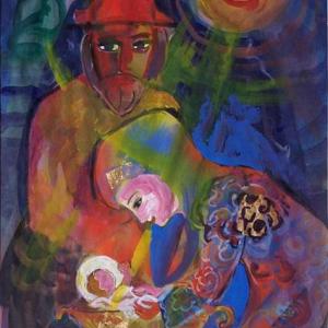 The Holy Family by Margret Hofheinz-Döring via http://bit.ly/rK5376