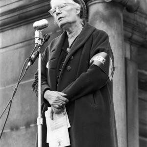 Circa 1969, American social activist Dorothy Day. Getty Images