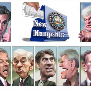 2012 NH Primary Candidates by DonkeyHotey via Wylio http://www.wylio.com/credits