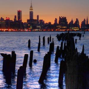 Sunrise over New York City. Image via Wiki Commons (http://bit.ly/HRlswn).