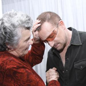 Sister Joan and Bono, 2008. Photo by Gold Wong/FilmMagic)/Getty. 