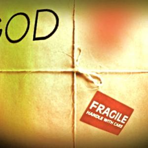 "I DON'T PUT GOD IN A BOX." Illustration by Cathleen Falsani/Sojourners. 