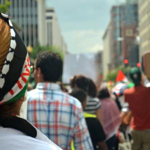 Anti-violence march Saturday Aug. 2 in Washington, D.C. Photo by Kevin Sakaguchi