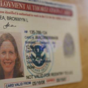 Bronwyn Lea want to trade her visa for a permanent residency green card.