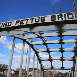 Edmund Pettus Bridge in Selma, Ala. Photo by Sandi Villarreal / Sojourners